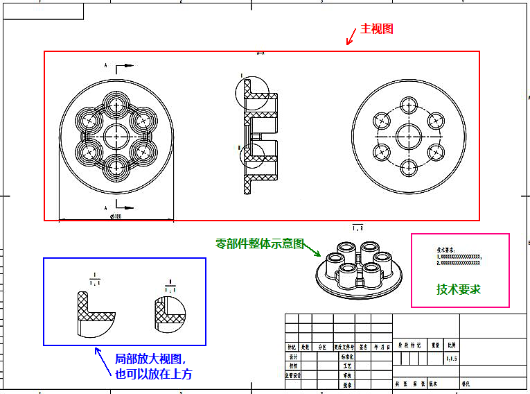 基础篇:4.1)规范化:3d工程图纸出图步骤详解