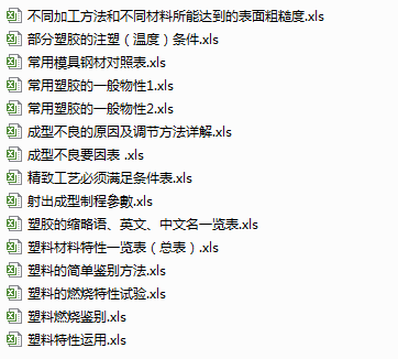 进阶篇：3.1.4）DFM塑胶-材料选择-mdmodule